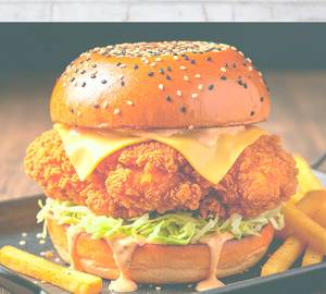 Chicken Cheese Burger