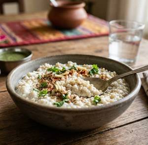 Sama Chawal (Served With Curd)