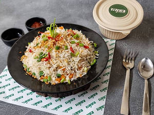 Chicken Burnt Chilli Garlic Fried Rice