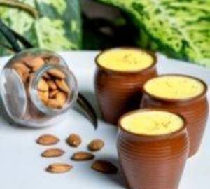 Hot Badam Milk