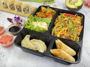 Delight Chilli Garlic Prawn (Prawn & Sushi Bento)