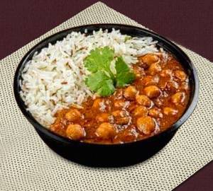 Chole rice combo