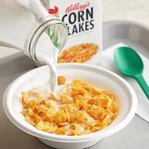Cornflakes With Hot & Cold Milk