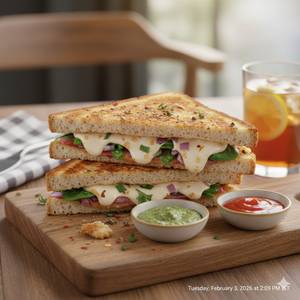 Veg cheese grilled sandwich