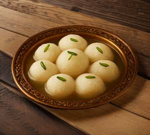 Keshar Bati Rasgula [2Pcs]