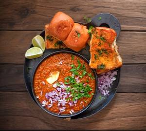 Pav Bhaji (2 Pav)