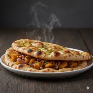 Aloo Pyaaz Naan