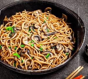 Mushroom noodles