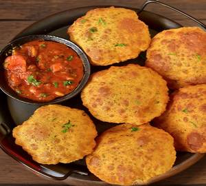 Bedmi Aloo Puri (4 Puri)