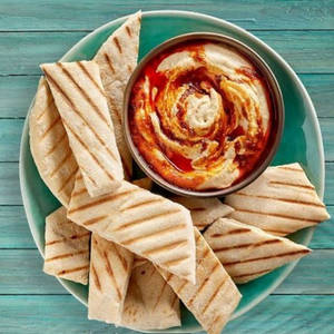 Peri Peri Hummus Pita Bread