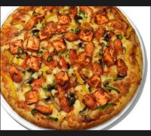 Paneer makhni pizza