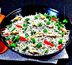Special chicken fried rice