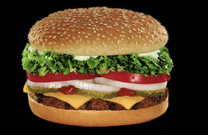Cheesy Maharaja Burger