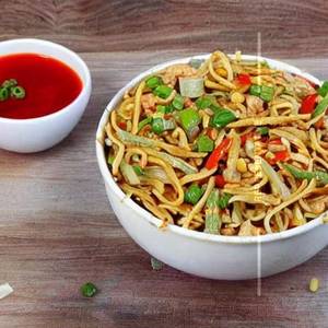 Baby corn noodles