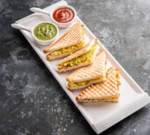 Paneer And Corn Sandwich