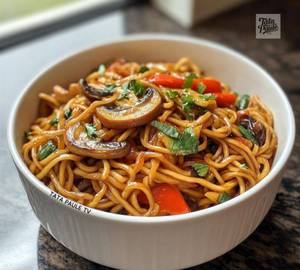 Mushroom noodles