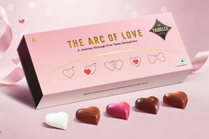 Hearts Collection - 5 Handcrafted Heart Shaped Valentine's Box