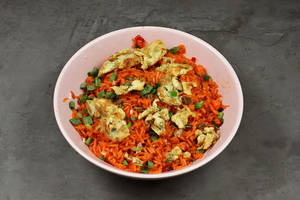 Schezwan Egg Fried Rice