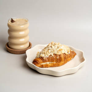 Almond Croissant + OG Masala Tea Shake