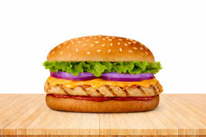 Spicy Grilled Chicken Burger
