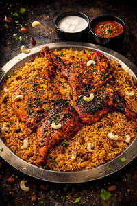 Begum Ki Chawal Chicken