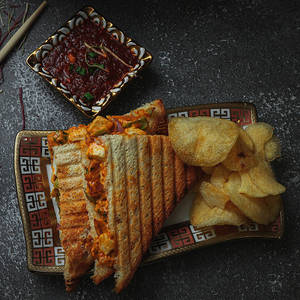 Tandoori Paneer Sandwich