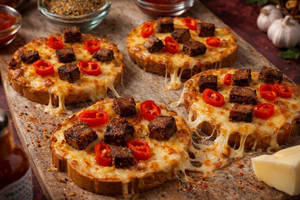Indana Chicken Garlic Bread (4 Pieces)