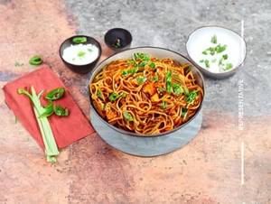 Paneer Burnt Garlic Noodles