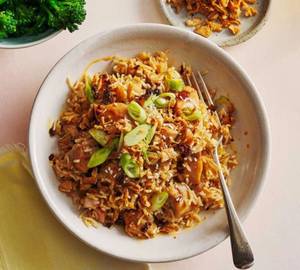 Egg Ginger & Spring Onion Rice Fried