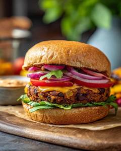Paneer burger