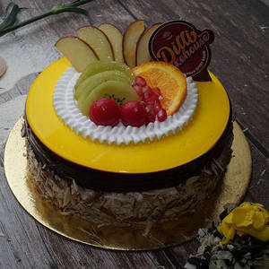 Fresh Fruit Cake[1/2 Kg]