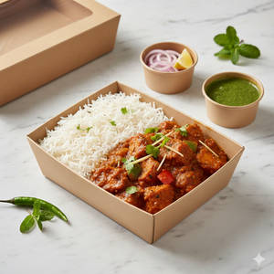 Kadai Chaap Rice Box