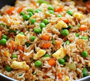 Spicy Schezwan Egg Fried Rice