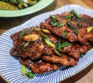 Pork Garlic Pepper Sauce Dry