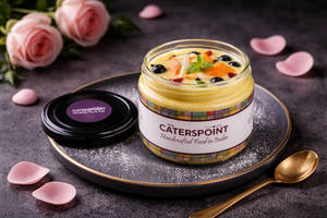 Banana Blueberry Custard