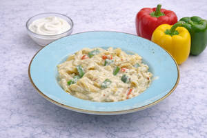 Veg Penne Alfredo Pasta