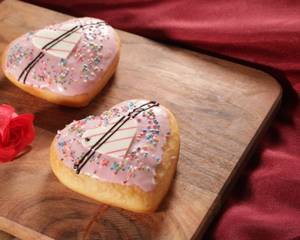Heart Shaped Doughnut - Pink Passion (80 Gms)