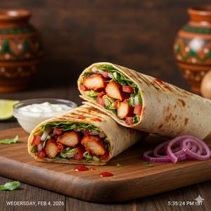Chilli Chicken Shawarma