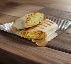 Cheese schezwan frankie