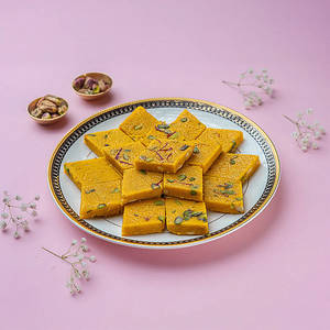 Kaju Kesar Burfi