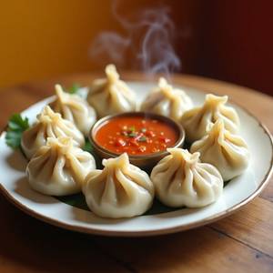 Chicken momos