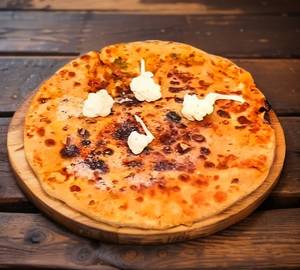 Tawa paneer paratha desi ghee