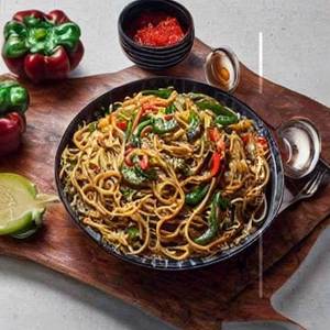 Egg Pepper Noodles