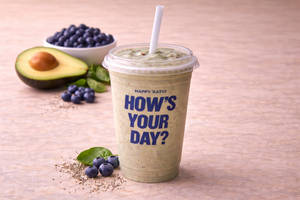 Blueberry & Avocado Protein Smoothie
