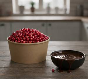 Pomegranate & Ganache Dip