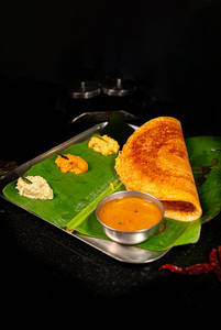 TDC Ghee Garlic Roast Masala Dose