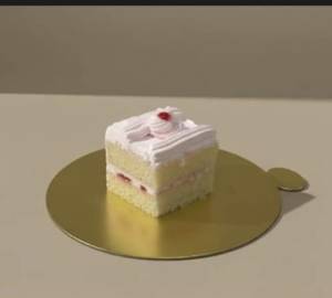 Strawberry pastry fresh cream