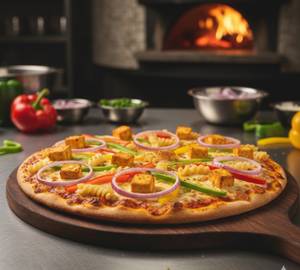 Schezwan Spicy Pasta Pizzas