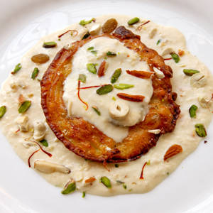 Malpua with Lachha Rabri