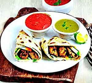 Chicken Seekh Kebab Roll